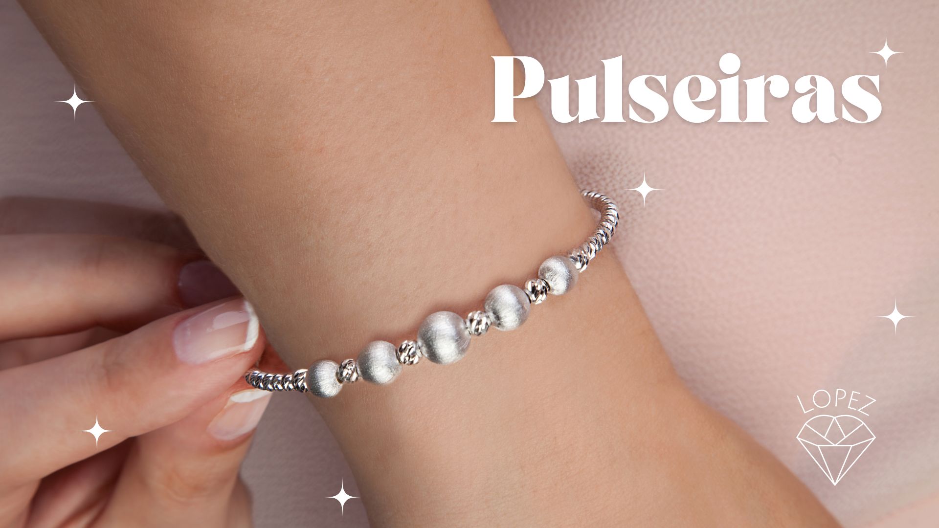 Loja virtual, prata, acessorios em prata, pulseiras em prata